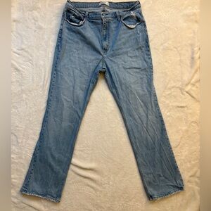 Abercrombie & Fitch - 70’s vintage Flare - ultra high rise med. wash - 33/16R